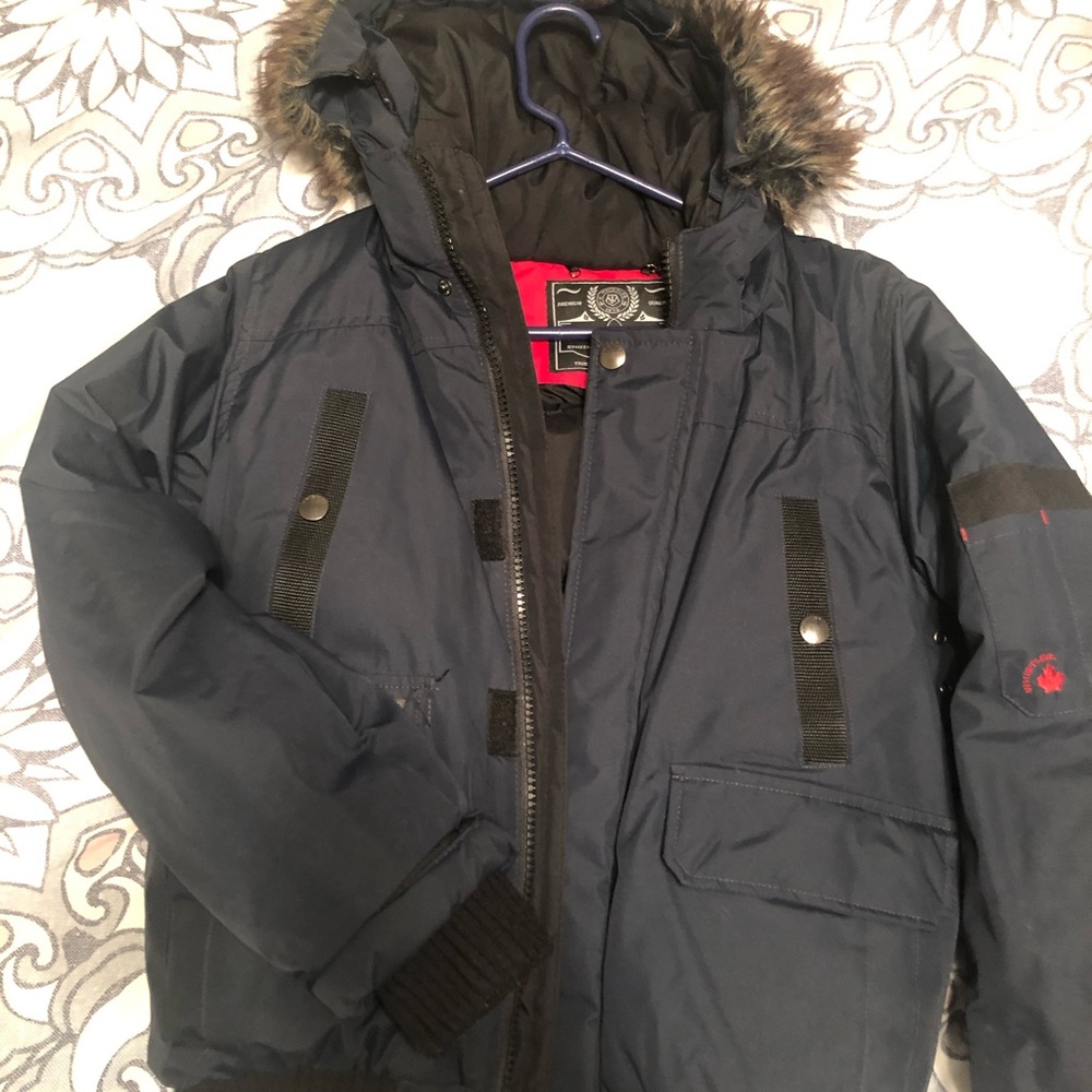 Winter Coat waist Line. Boys